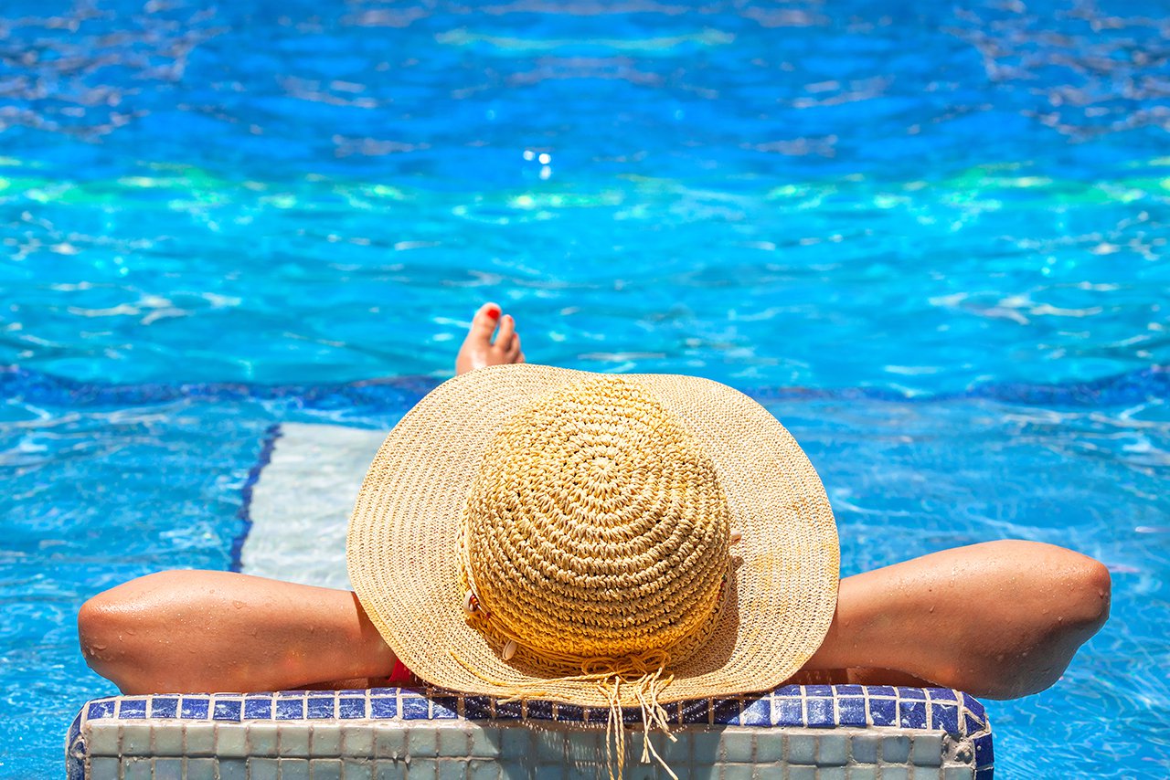 Crescent Pointe Relaxation-at-tropical-swimming-pool